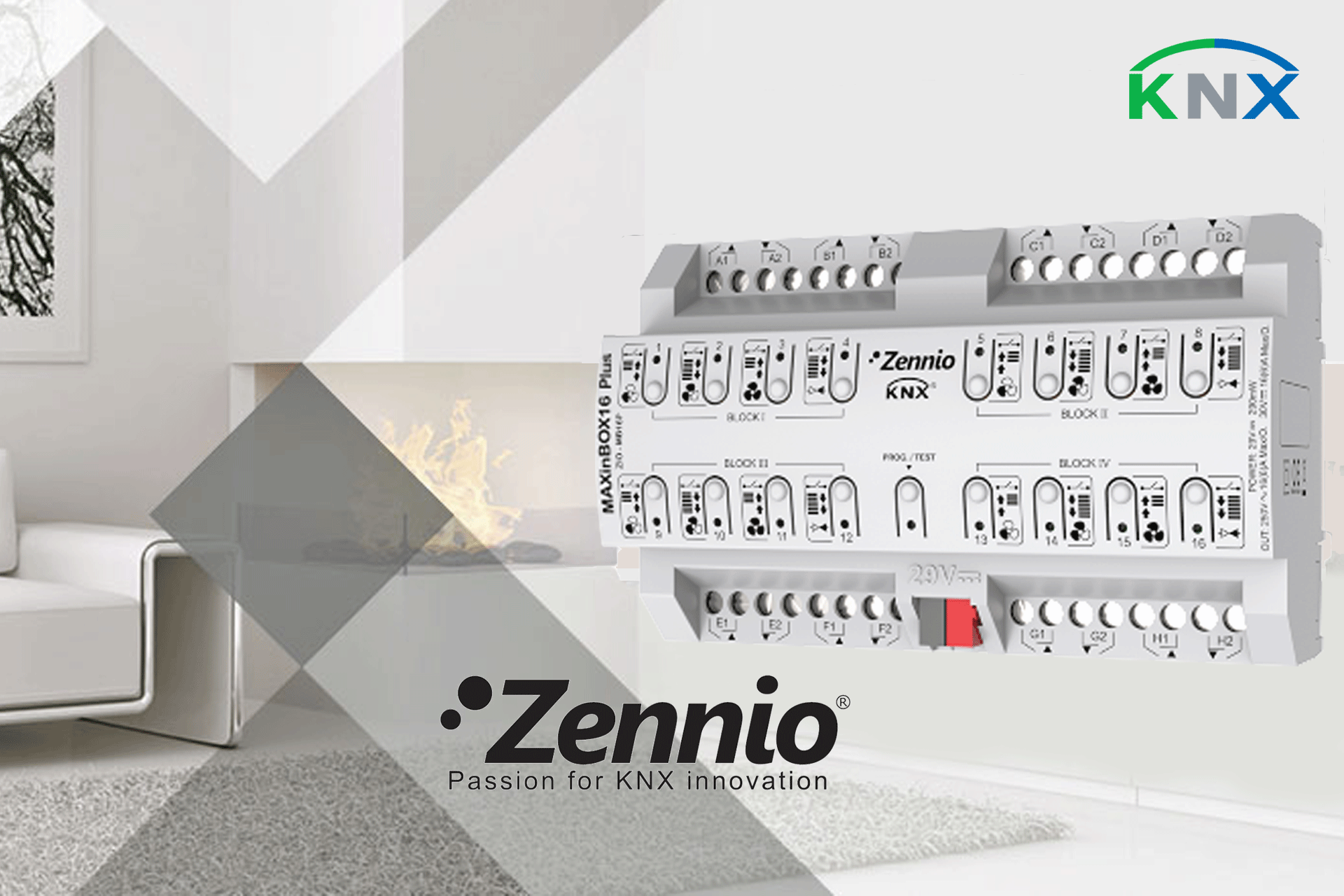 عملگر ساختمان هوشمند – ساخت Zennio اسپانیا