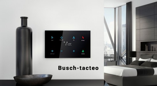 معرفی کنترلر هوشمند دمای اتاق  ‌Busch-tacteo) ABB)