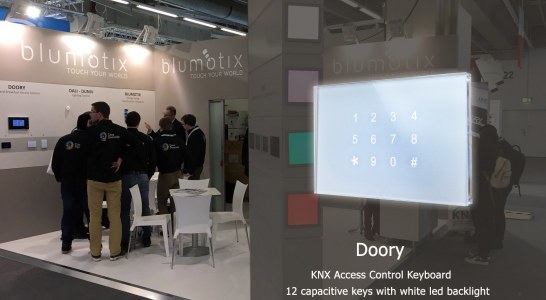 معرفی قفل هوشمند Doory – knx – شرکت Blumotix ایتالیا