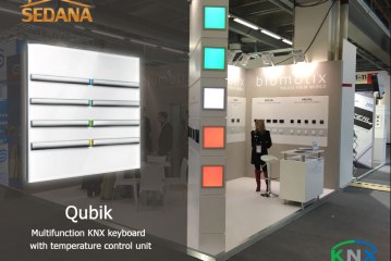 معرفی کلید لمسی هوشمند Qubik تحت استانداردknx – شرکت Blumotix ایتالیا